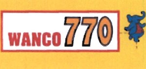 Trademark WANCO 770