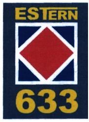 Trademark Estern 633 + lukisan segi empat