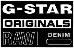 Trademark G-STAR ORIGINALS RAW DENIM