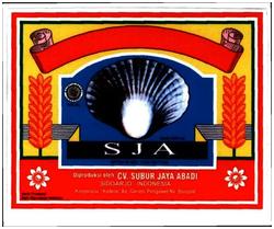 Trademark SJA SUBUR JAYA ABADI + LUKISAN KERANG