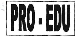 Trademark PRO-EDU