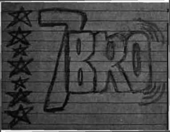 Trademark 7BRO + LUKISAN BINTANG