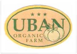 Trademark UBAN ORGANIC FARM