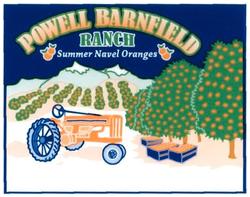 Trademark POWELL BARNFIELD RANCH + LUKISAN