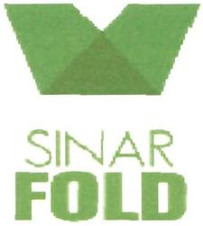 Trademark SINAR FOLD + logo