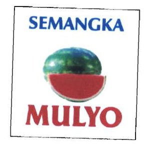 Trademark SEMANGKA MULYO + LUKISAN