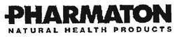 Trademark PHARMATON NATURAL HEALTH PRODUCTS