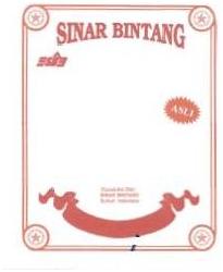 Trademark SINAR BINTANG + LOGO