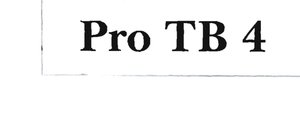 Trademark PRO TB 4