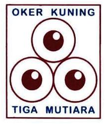 Trademark TIGA MUTIARA + LOGO