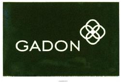 Trademark GADON + LOGO