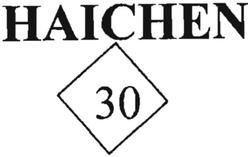 Trademark HAICHEN 30