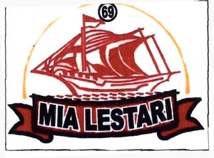 Trademark MIA LESTARI 69 + Lukisan Perahu Layar