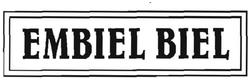 Trademark EMBIEL BIEL