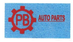 Trademark PB AUTO PARTS + LOGO