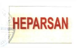 Trademark HEPARSAN