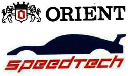 Trademark ORIENT SPEEDTECH + lukisan singa dan mobil