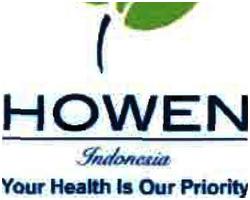 Trademark HOWEN Indonesia & Logo