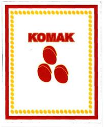 Trademark KOMAK