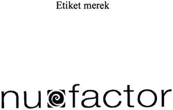 Trademark NU-FACTOR