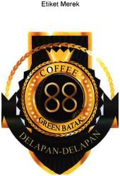 Trademark 88 DELAPAN-DELAPAN GREEN BATAK