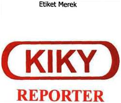 Trademark KIKI REPORTER