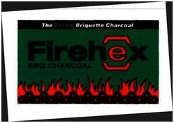 Trademark FIREHEX THE ENVIRO BRIOUETTE CHARCOAL