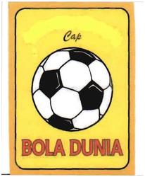 Trademark BOLA DUNIA