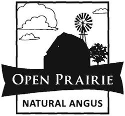 Trademark OPEN PRAIRIE NATURAL ANGUS + LUKISAN LUMBUNG