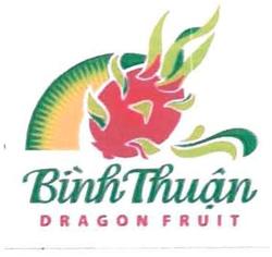 Trademark BINH THUAN DRAGON FRUIT + LUKISAN BUAH NAGA