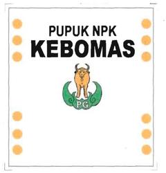 Trademark PUPUK NPK KEBOMAS + LOGO