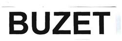 Trademark BUZET