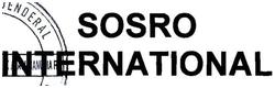 Trademark SOSRO INTERNATIONAL