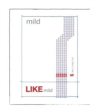 Trademark LIKE MILD + logo