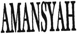 Trademark AMANSYAH