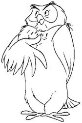 Trademark LUKISAN OWL