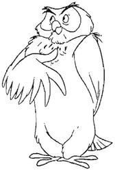 Trademark LUKISAN OWL