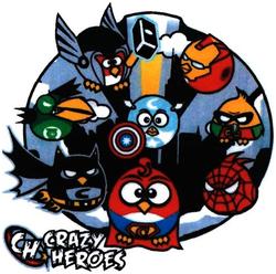 Trademark CH CRAZY HEROES + LUKISAN