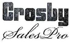 Trademark CROSBY SALES PRO