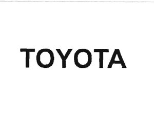 Trademark TOYOTA