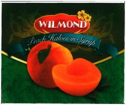 Trademark WILMOND Peach halves in syrup