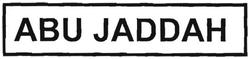 Trademark ABU JADDAH