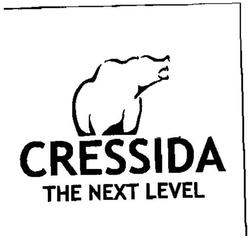 Trademark CRESSIDA THE NEXT LEVEL + logo beruang