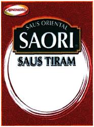 Trademark SAORI SAUS TIRAM