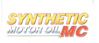 Trademark SYNTHETIC MOTOR OIL MC