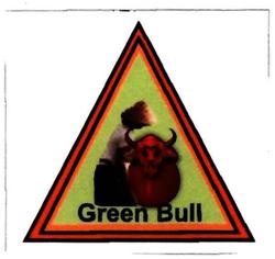 Trademark Green Bull + luk kepala banteng