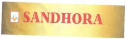 Trademark SANDHORA + LOGO