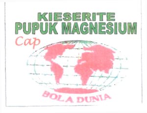 Trademark PUPUK MAGNESIUM KIESERITE CAP BOLA DUNIA