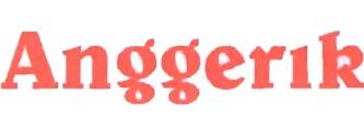 Trademark ANGGERIK