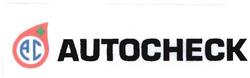 Trademark AUTOCHECK & logo